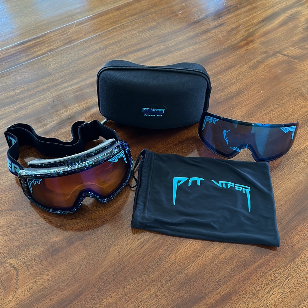 Pit Viper Midnight Ski Goggles